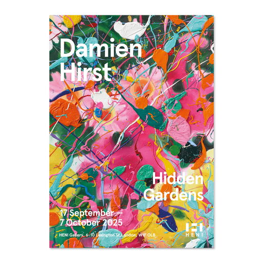 Damien Hirst - Lost Karma Hidden Gardens Poster