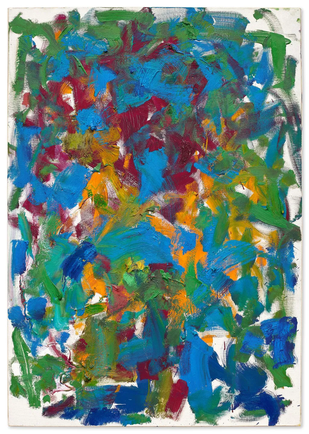 Untitled by Joan Mitchell sold for $3.95m.
Image courtesy of Sotheby's