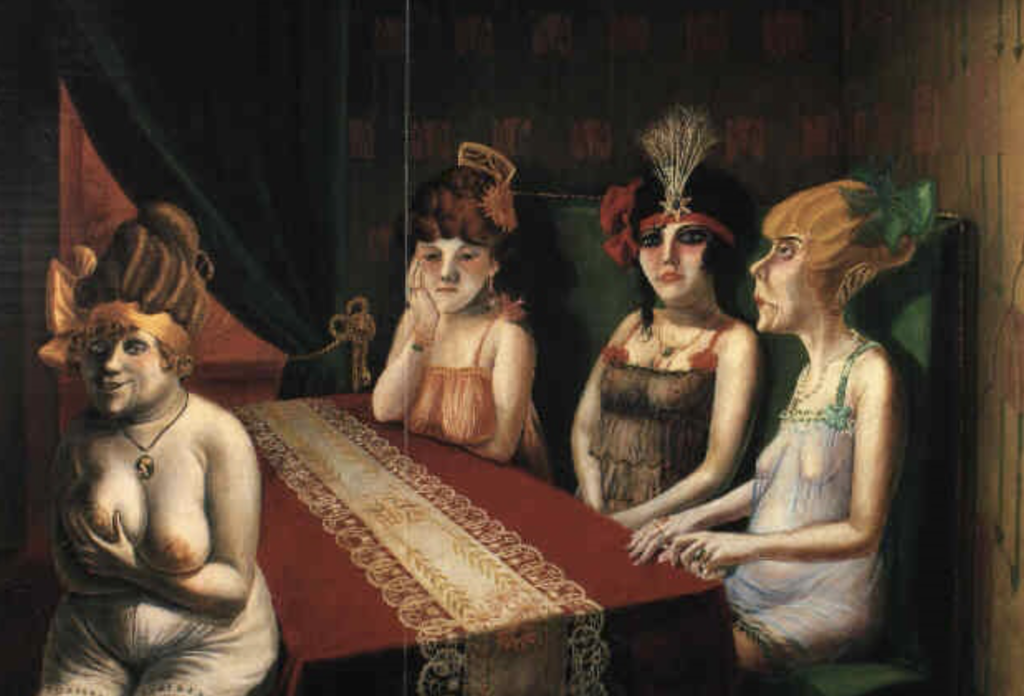 Otto Dix, The salon I (1921)