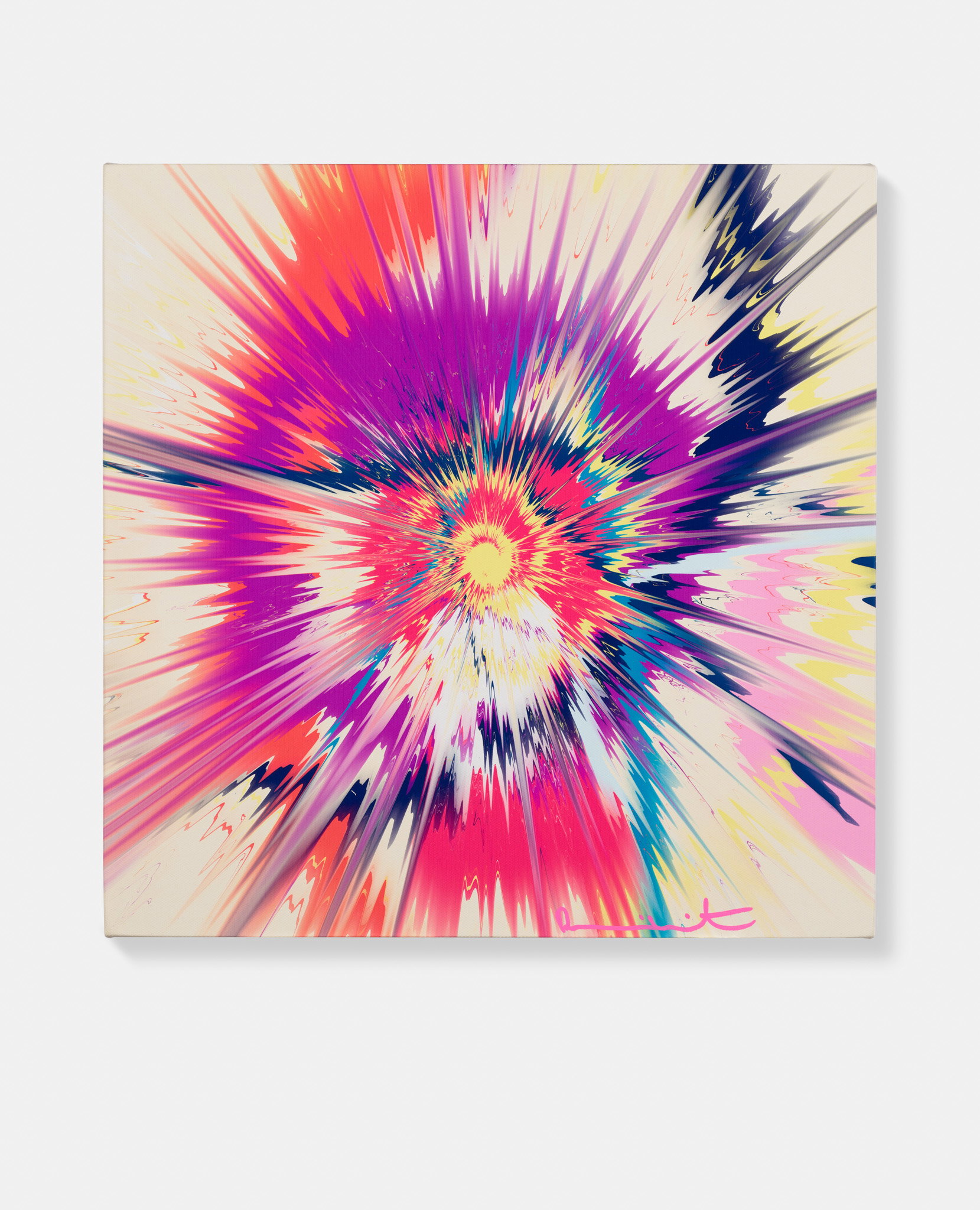 Beautiful, Still Pure, Self Assured, Long And Steadfast Vapor Painting image #1 main image