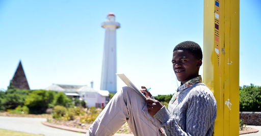 Homeless teenager’s beautiful artworks transcend life on street