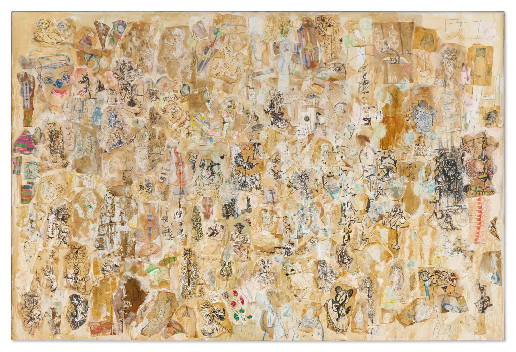 Tom and Jerry No. 1 by George Condo sold for $644,400. Image courtesy of Sotheby's