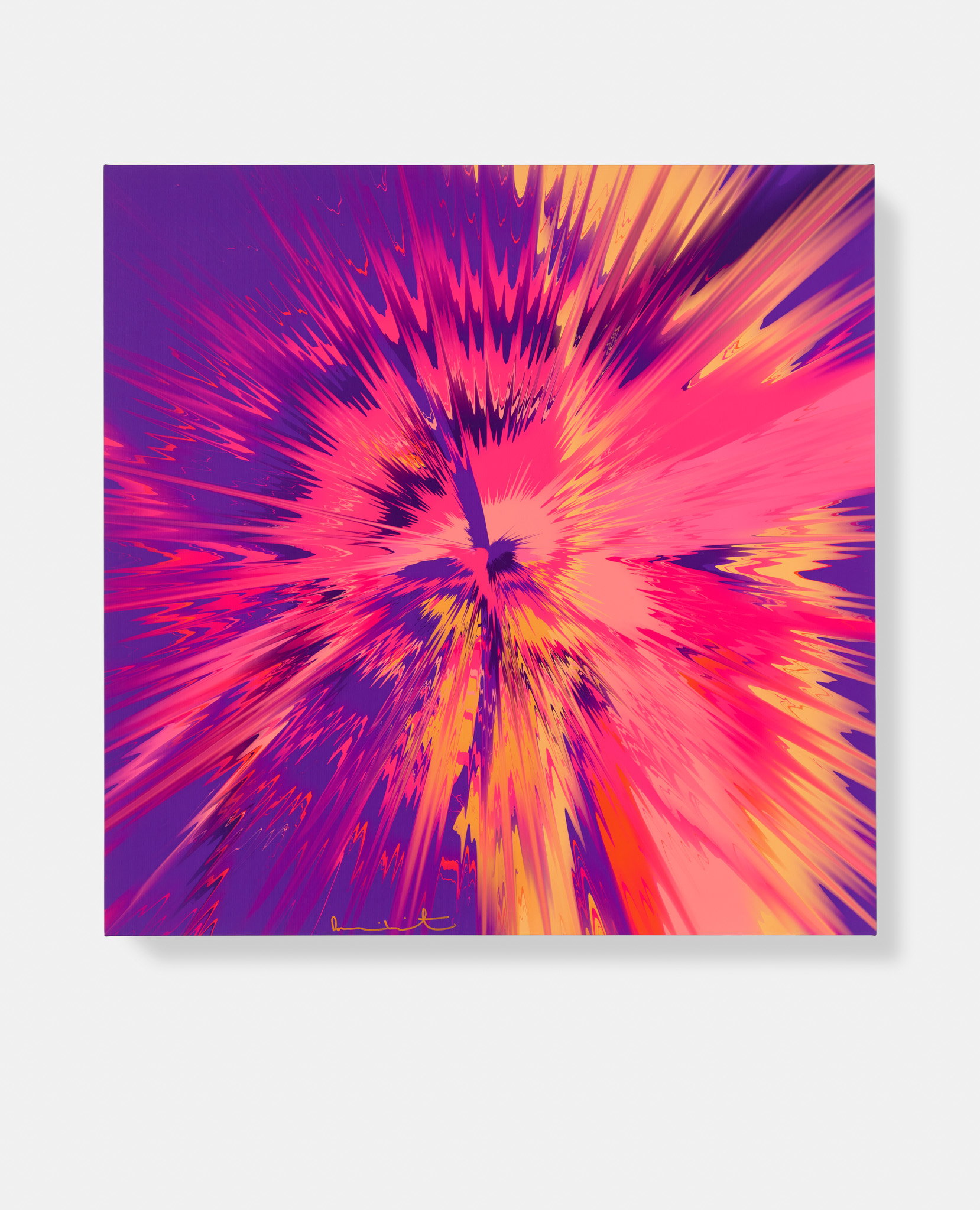 Beautiful, Deeply Compassionate, The Loveliest, Pure-Hearted Vapor Painting image #1 main image