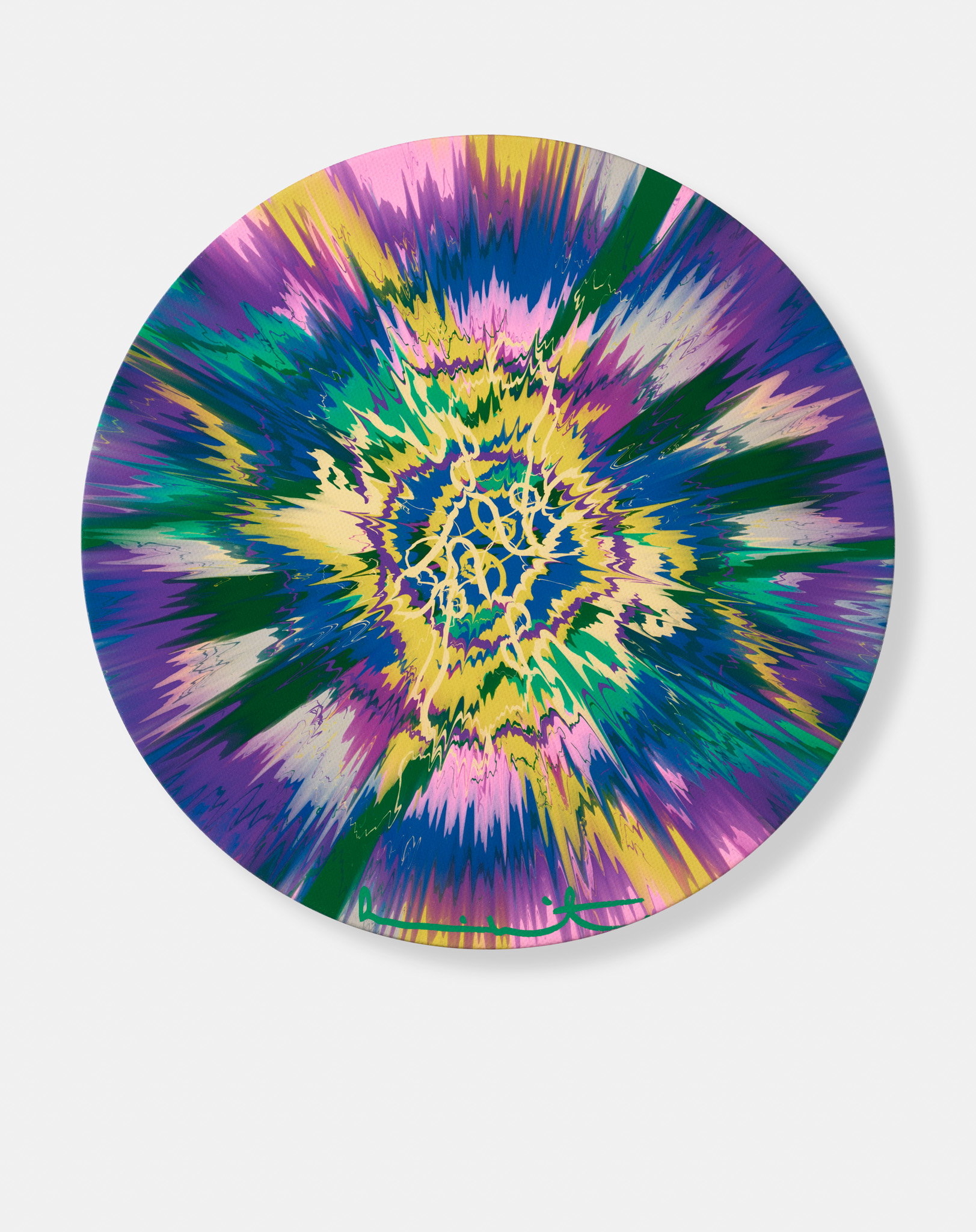 Beautiful, Even Strong, Very Tempestuous, Slightly Receding, Quite Cloudless, Fine Frosty Nebula Painting image #1 main image