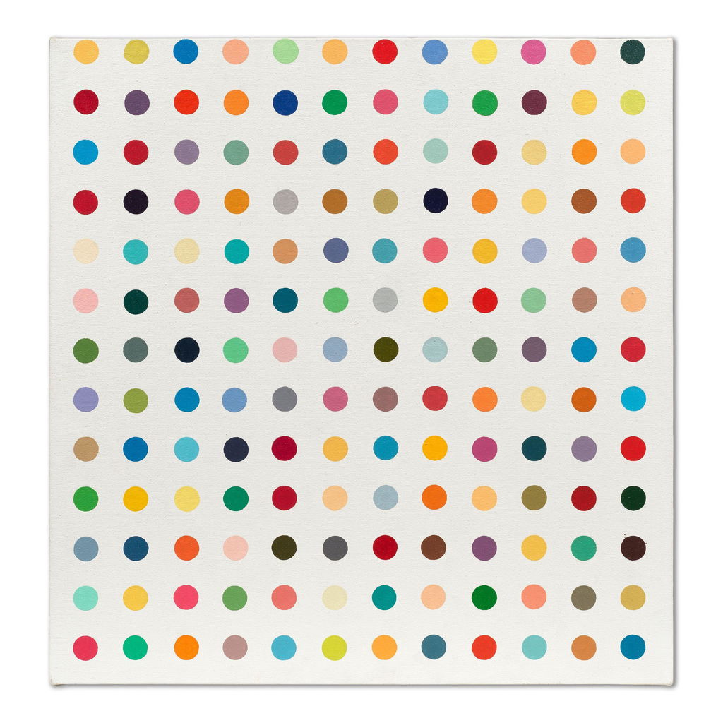 Argininamine by Damien Hirst estimated at $243,500 (low) to $338,200 (high). Image courtesy of Bonhams