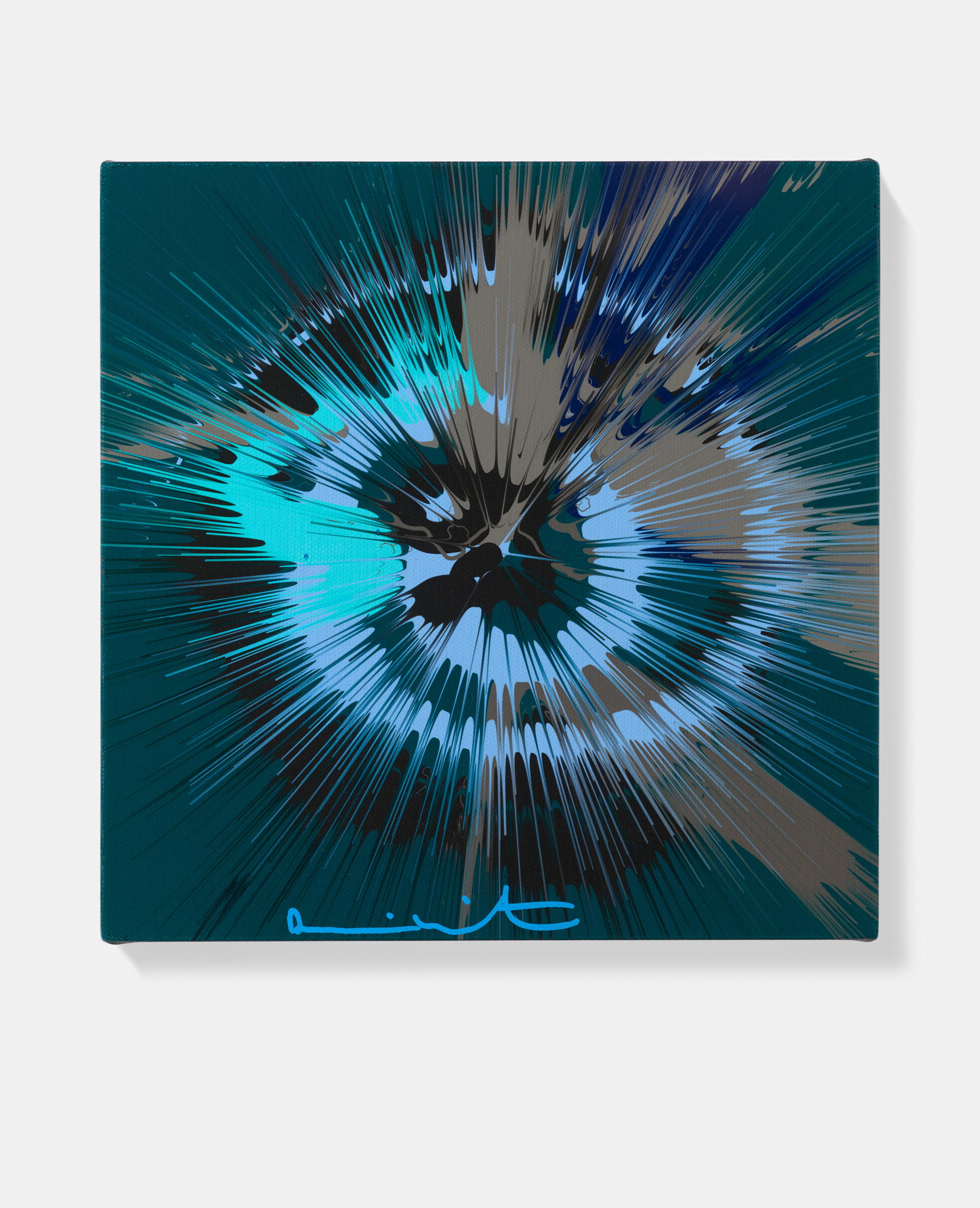 Beautiful, The Original, Apparently Lost, Great-Souled, Profound And Happy Tourbillon Painting image #1 main image