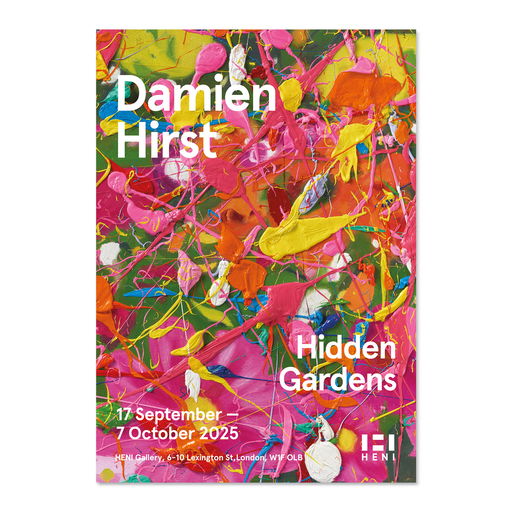Damien Hirst - Serendipitous Hidden Gardens Poster