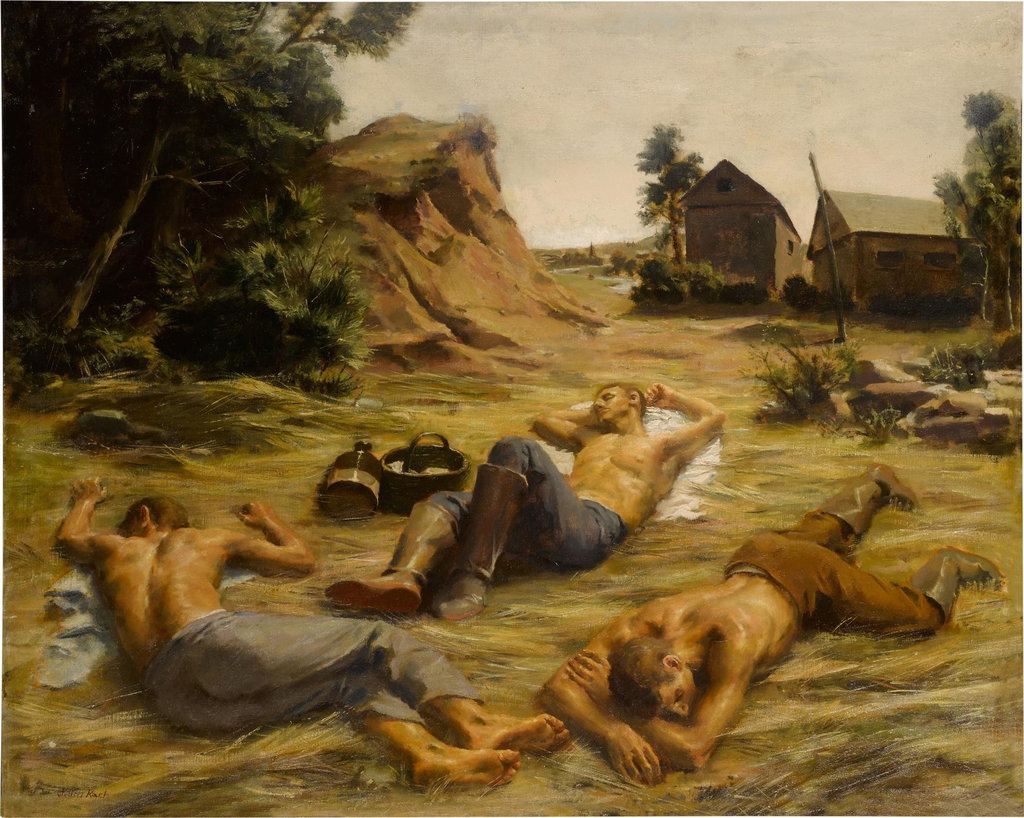 Farmers Nooning. Image courtesy of Sotheby's, Online