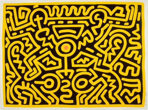 Keith Haring Work Heads to Auction
