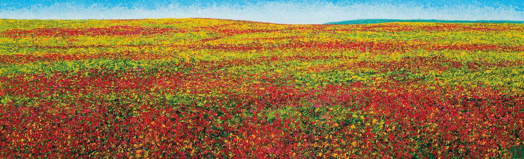 Poppy Fields. Image courtesy of Seoul Auction