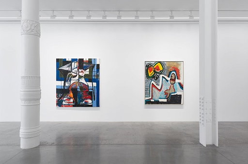 South Paw: Gerasimos Floratos and Karel Appel at Almine Rech
