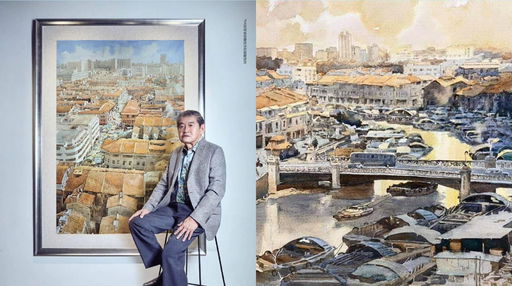 Singapore’s watercolour master Ong Kim Seng showcases six decades of art at artcommune gallery this March