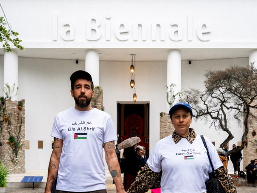 Dozens of Venice Biennale Artists Stage ‘Drone’ Perfomance in Protest of Israel’s Participation