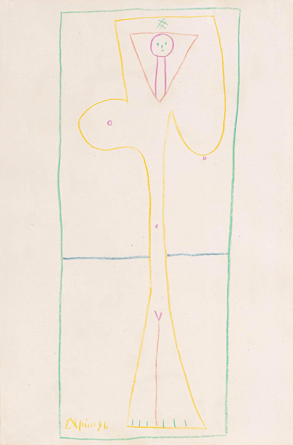 Nu aux bras levés. Image courtesy of Sotheby's