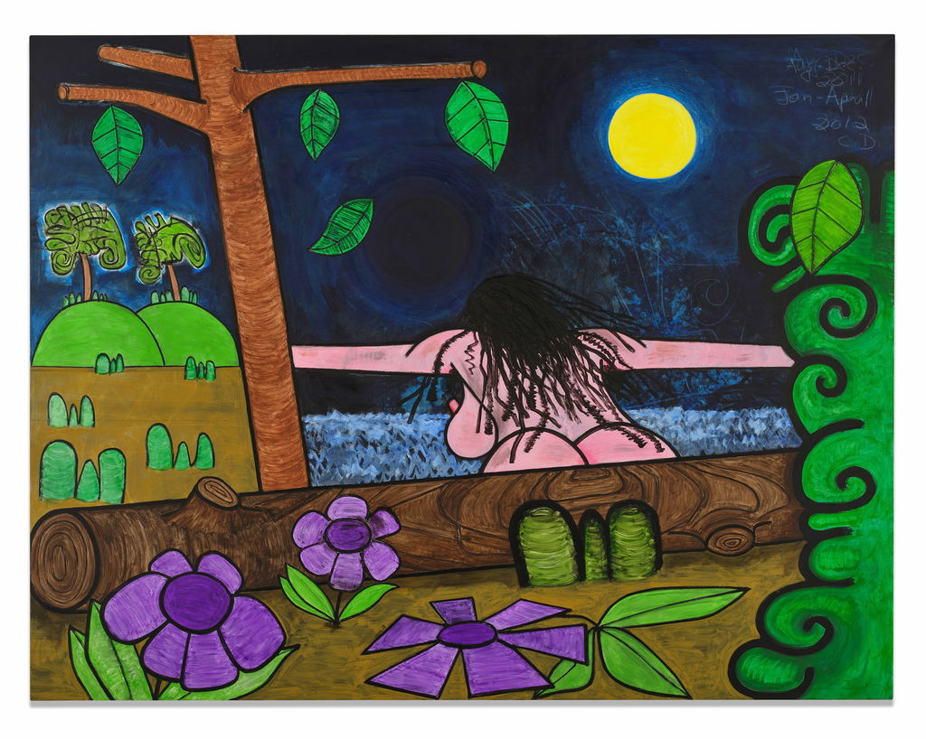 Bathers Seventeen (Black Hole). Image courtesy of Sotheby's