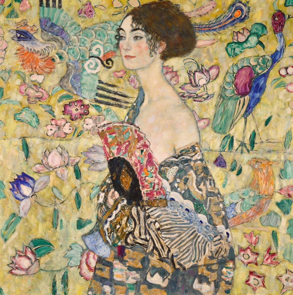 Dame mit Fächer (Lady with a Fan). Image courtesy of Sotheby's