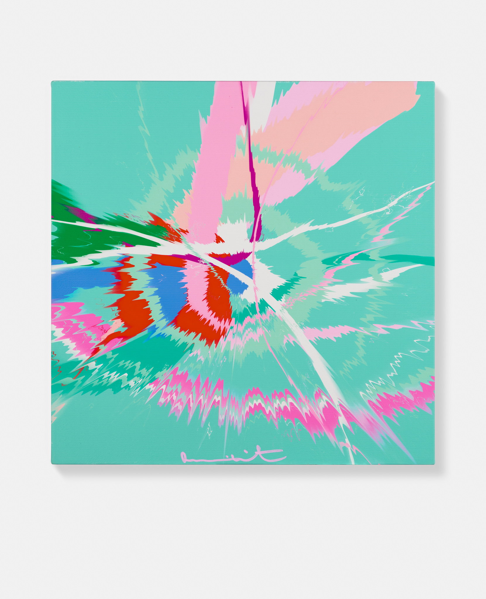Beautiful, Absolutely Irreplaceable, Almost Uncontrollable, Joyous Yet Sad, Good And Rational Gyration Painting image #1 main image