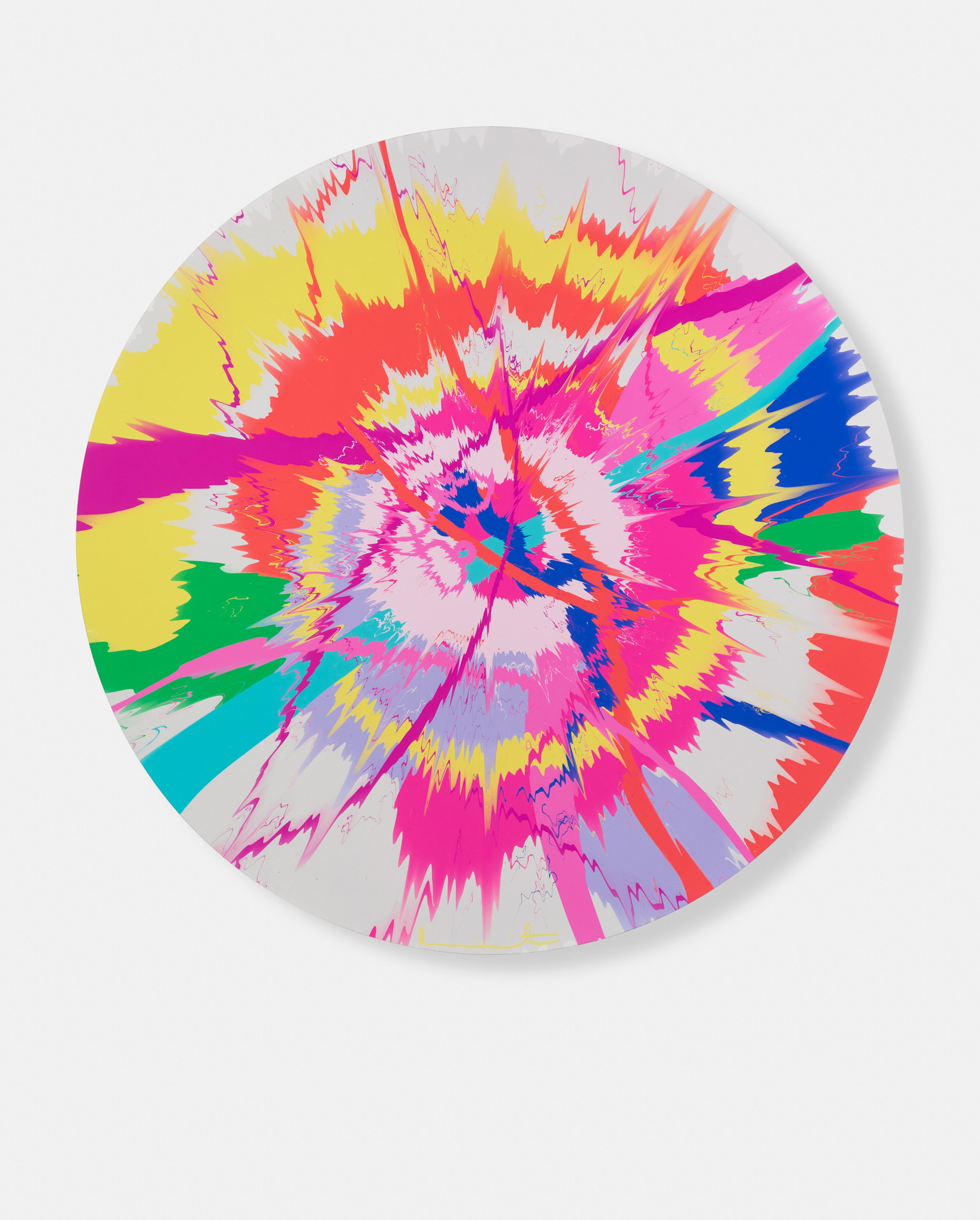 Beautiful, Wholly Unreflective, Pure-Hearted And Ardent Gyration Painting image #1 main image