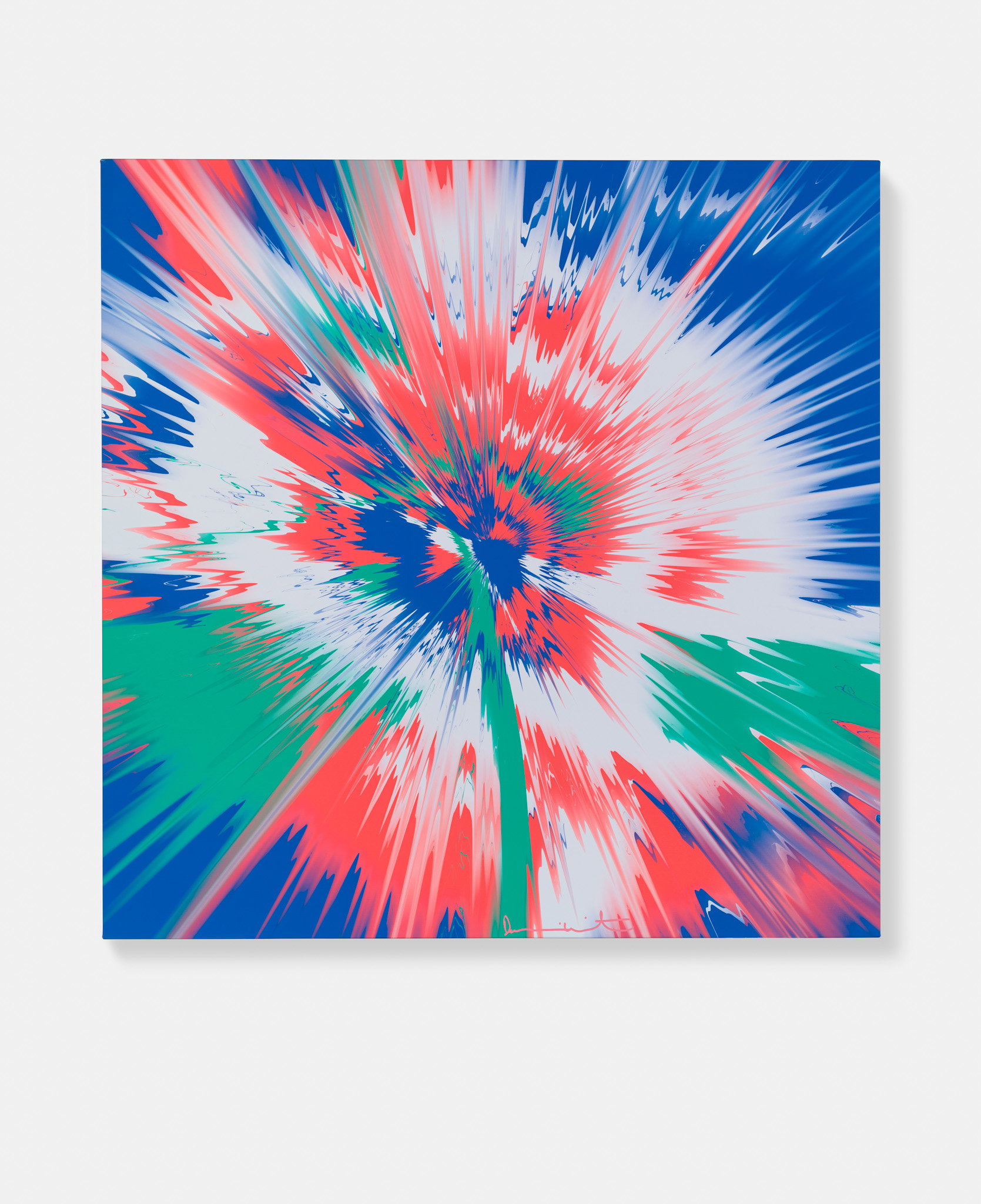 Beautiful, Splendidly Clear, Serene And Glorious, Already Celebrated Vapor Painting image #1 main image