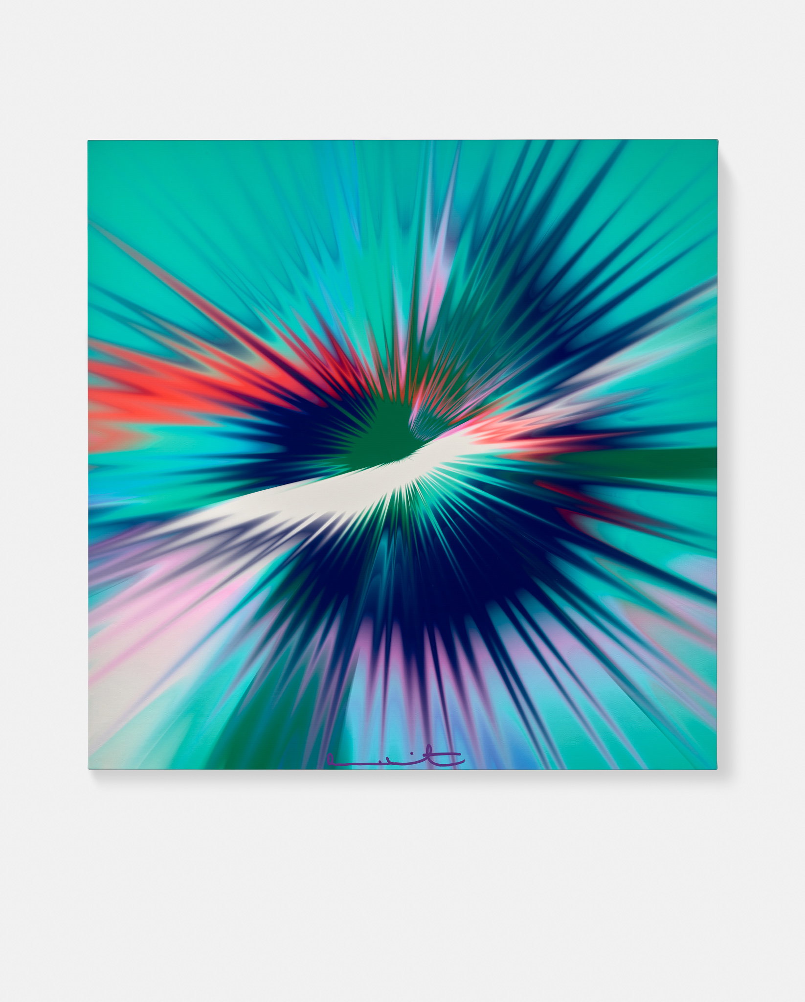 Beautiful, Sufficiently Exact, Equally Weighty, Most Dispiriting, Important And Lasting Explosion Painting image #1 main image