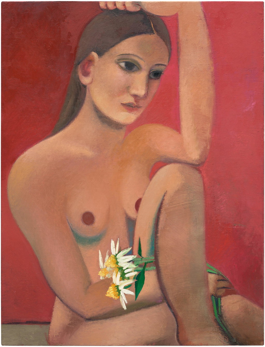 Pressed Flower by Danielle Orchard sold for $45,100. Image courtesy of Phillips