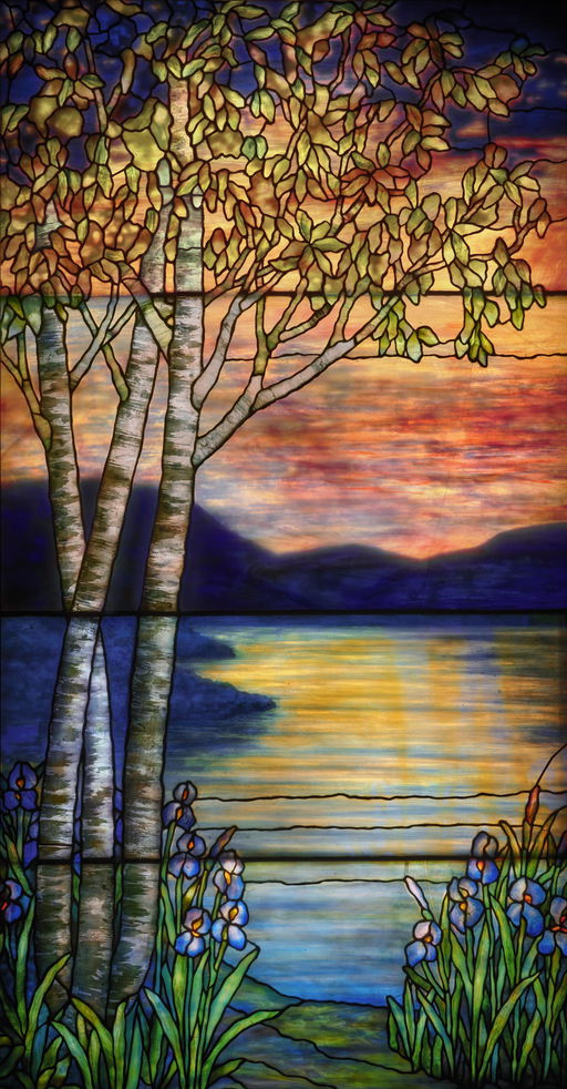 'Birches and Irises' Landscape Window Leads Christie's $3.84m 'Tiffany' Auction in New York