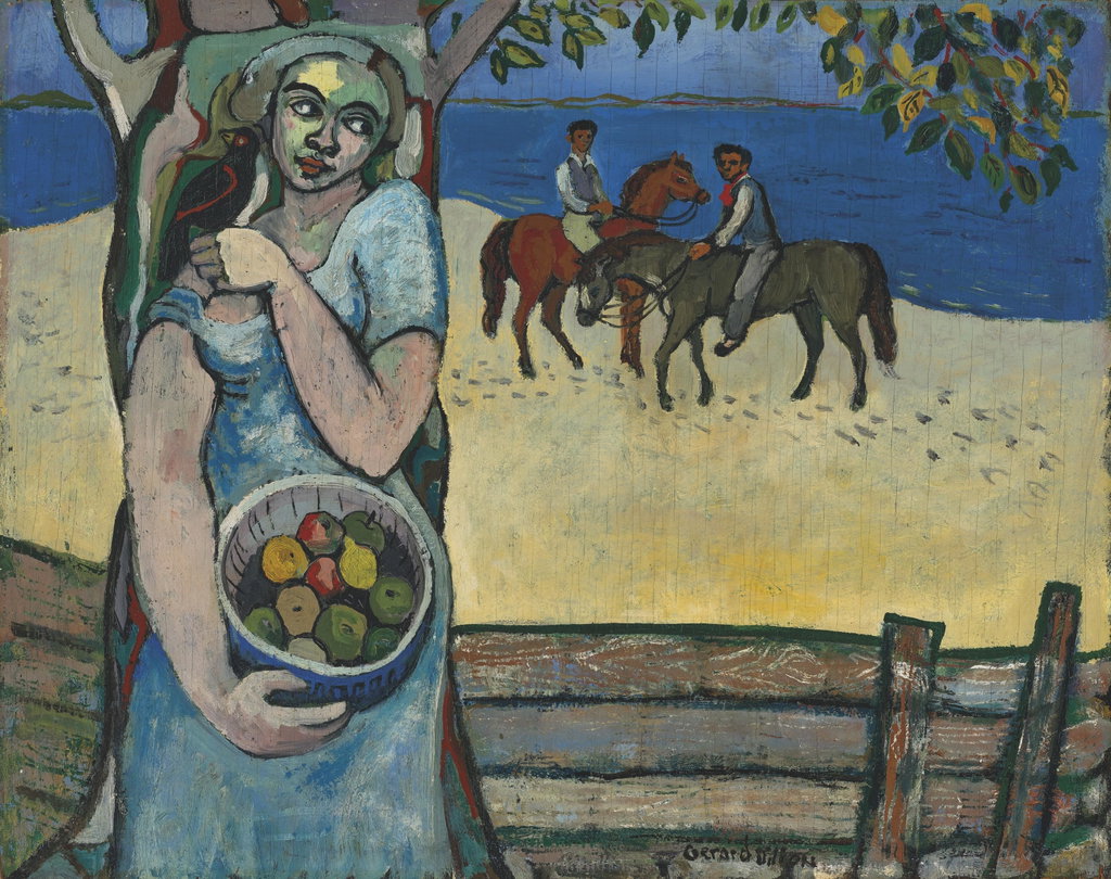 Girl Hiding (1954). Sold for $202,300 in 2005. Image courtesy of Whyte's