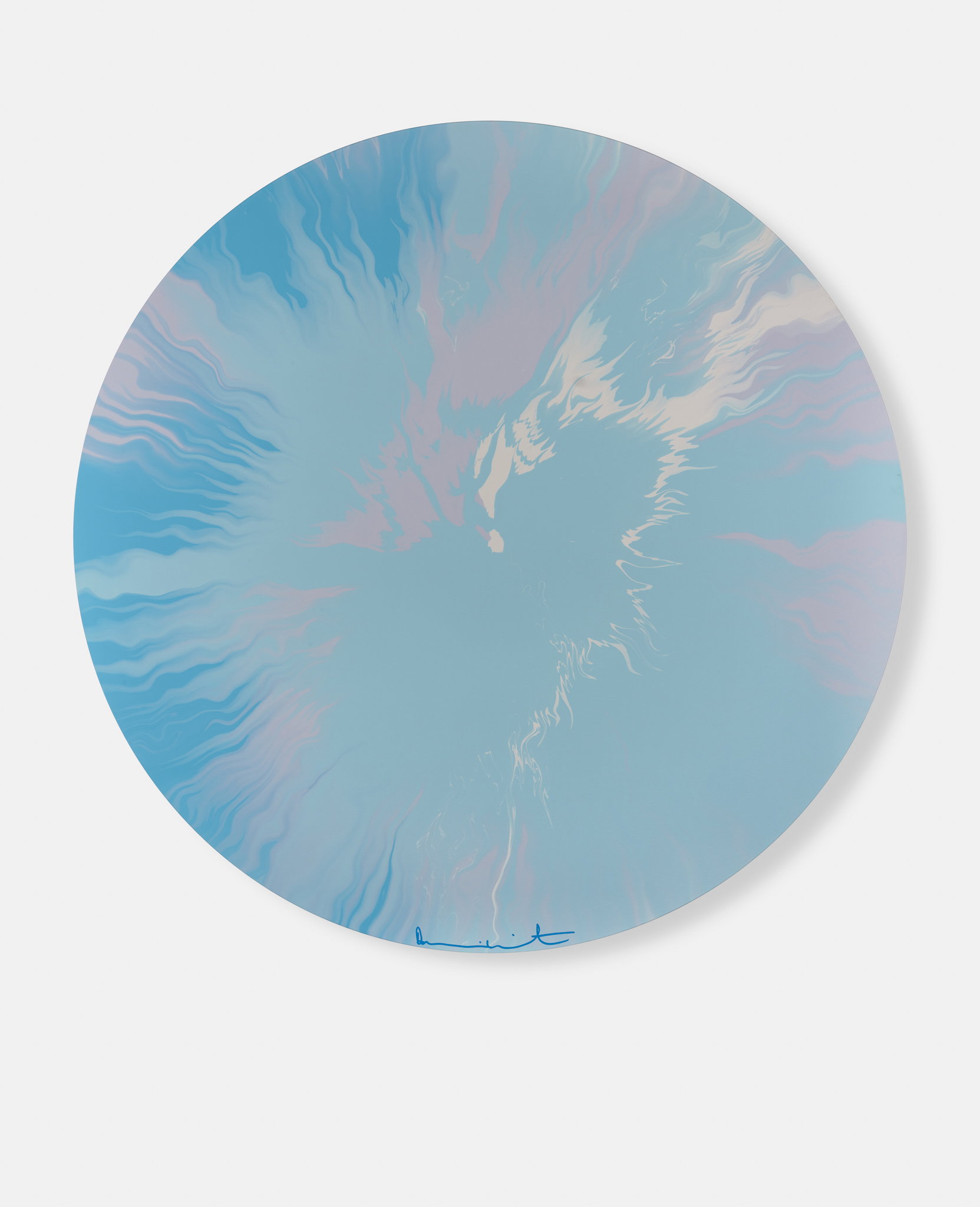 Beautiful, Brilliant Yet Serenely Serene Bursting River Painting image #1 main image