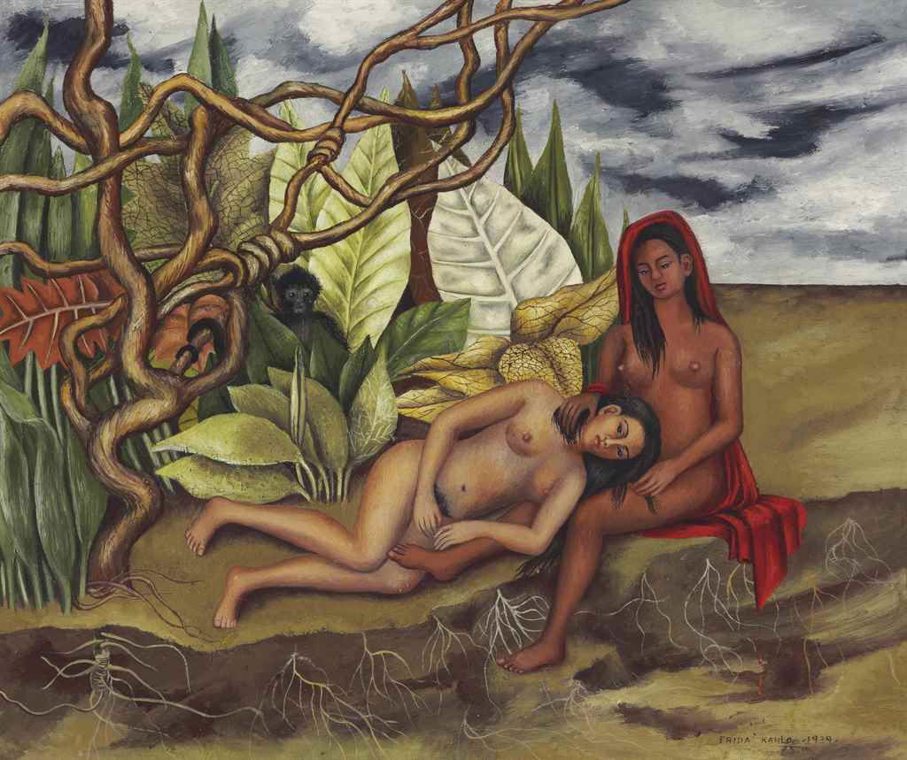 Dos Desnudos En El Bosque (la Tierra Misma). Image courtesy of Christie's