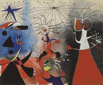 La caresse des étoiles (1938). Sold for $17.07m in 2008. Image courtesy of Christie's