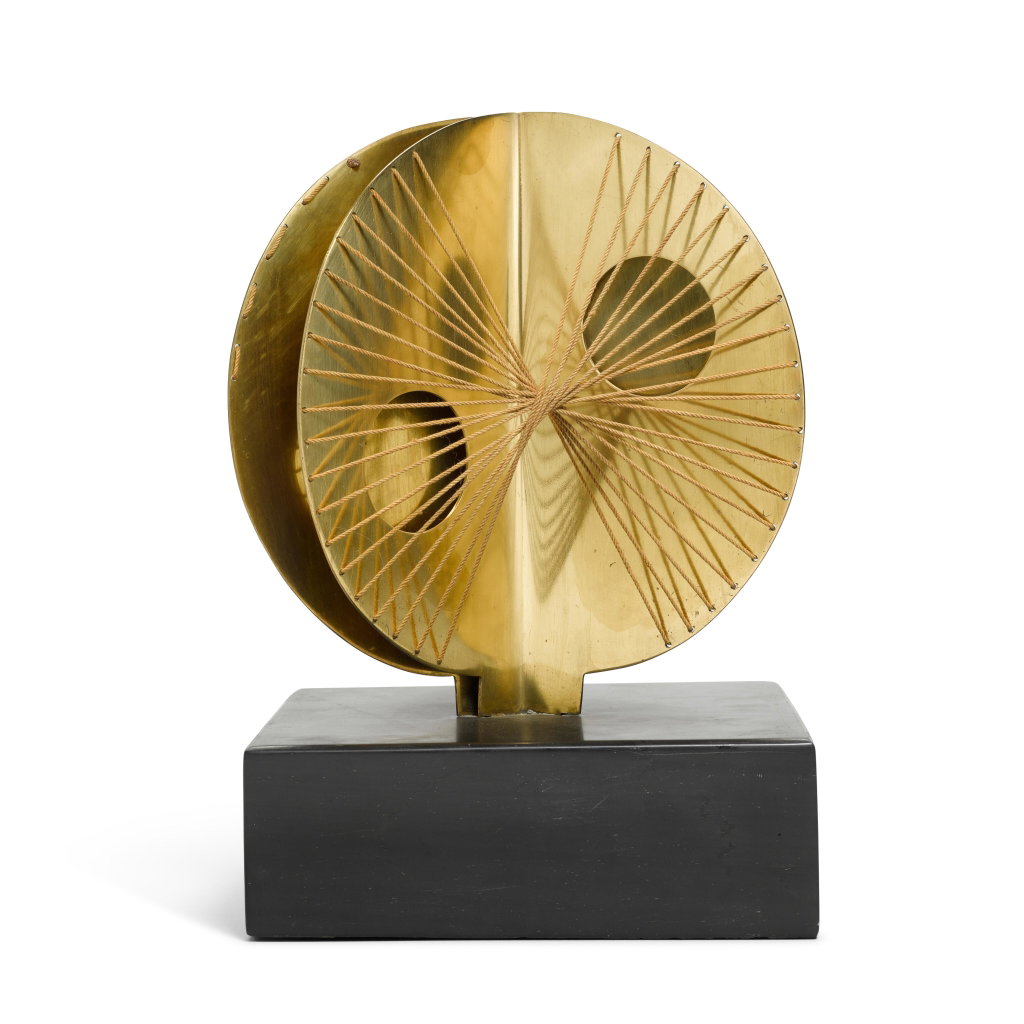 Small Mincarlo by Barbara Hepworth sold for $118,900. Image courtesy of Sotheby's