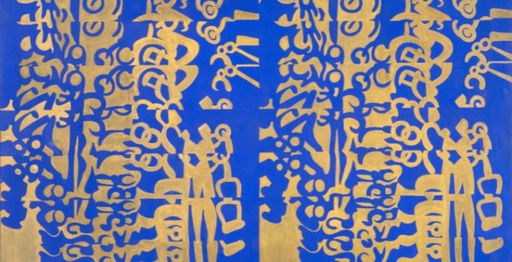 Carla Accardi in Verona: gold and silver paintings from 1964-1965 on display