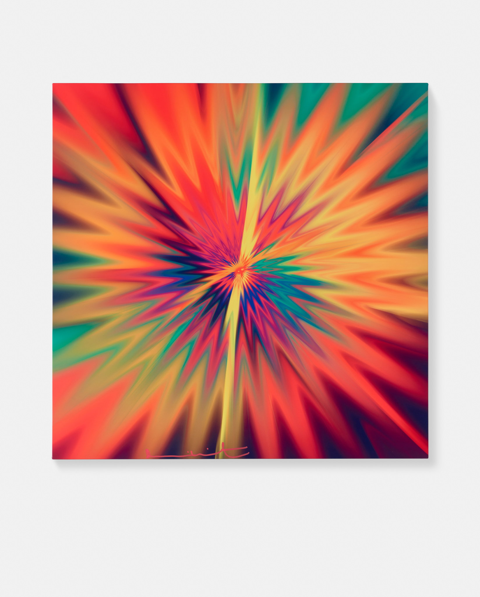 Beautiful, Quite Indomitable, Sudden And Irresistible Implosion Painting image #1 main image
