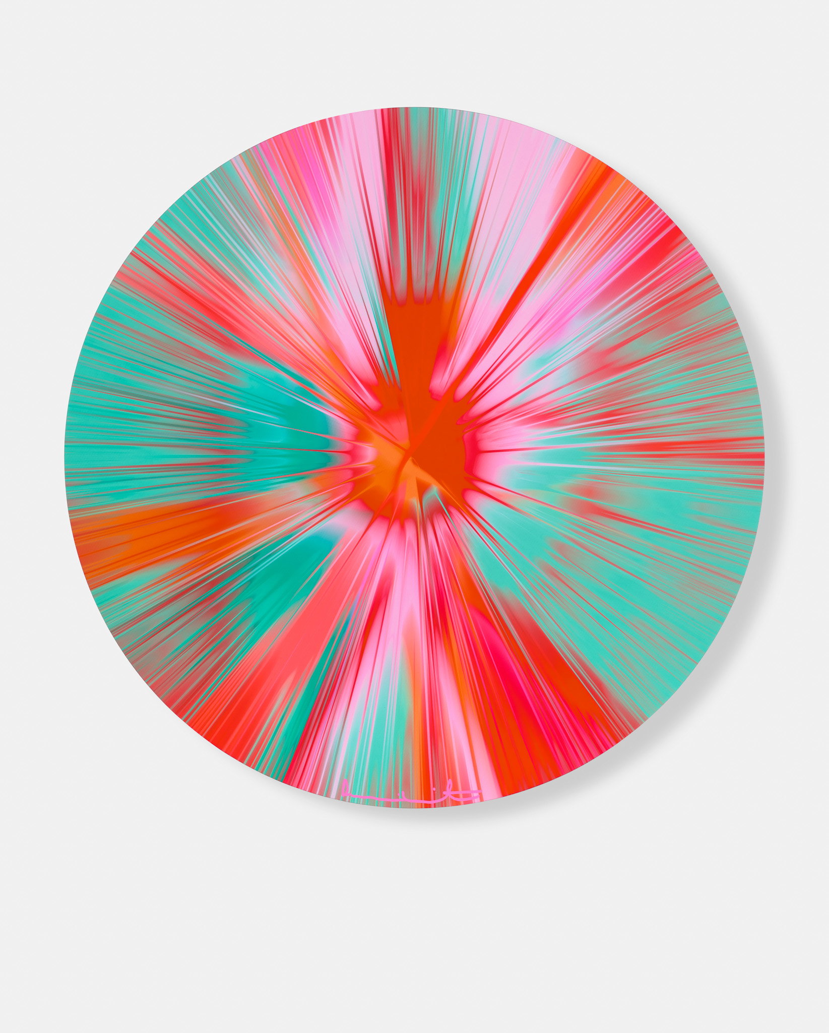Beautiful, Perfect Natural, Even Haughty-Looking Tourbillon Painting image #1 main image