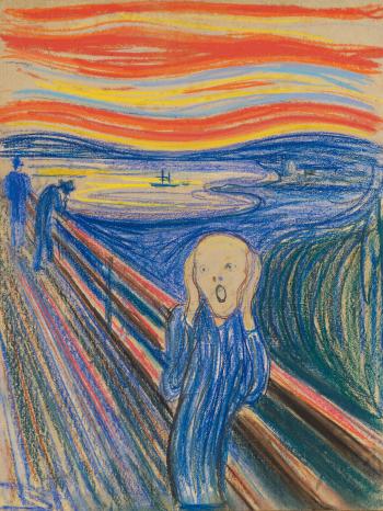 The Scream. Image courtesy of Sotheby's
