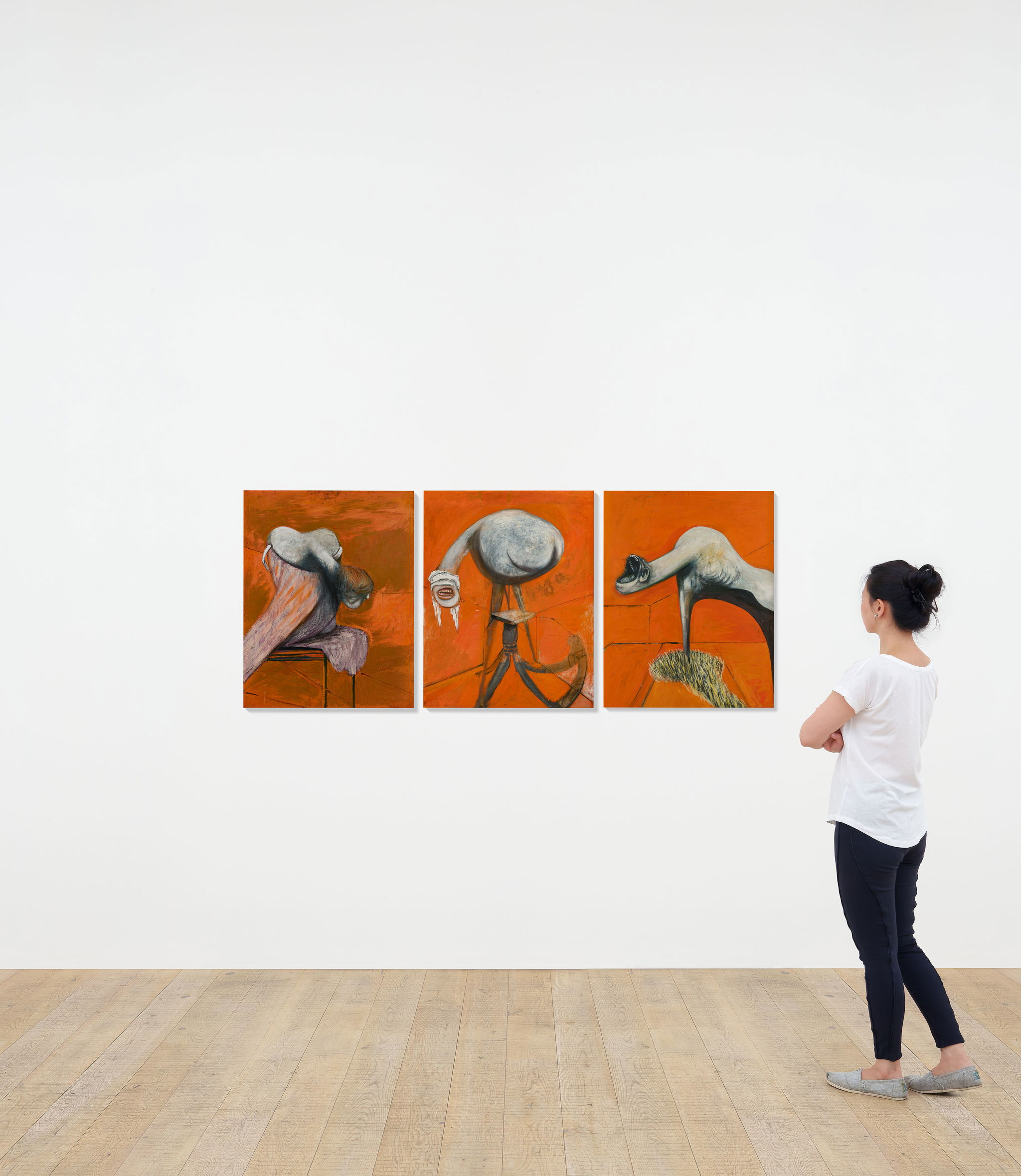 Three Studies for Figures at the Base of a Crucifixion scale image