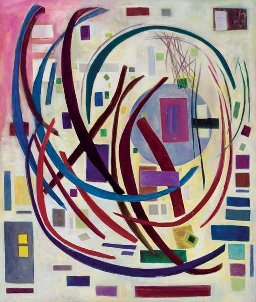 Allegretto Quieto (1946). Sold for $39,400 in 2007. Image courtesy of Christie's
