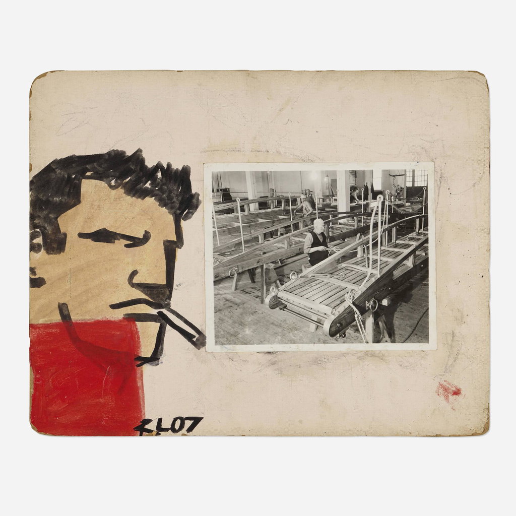 Untitled by Robert Loughlin sold for $3,328. Image courtesy of Rago