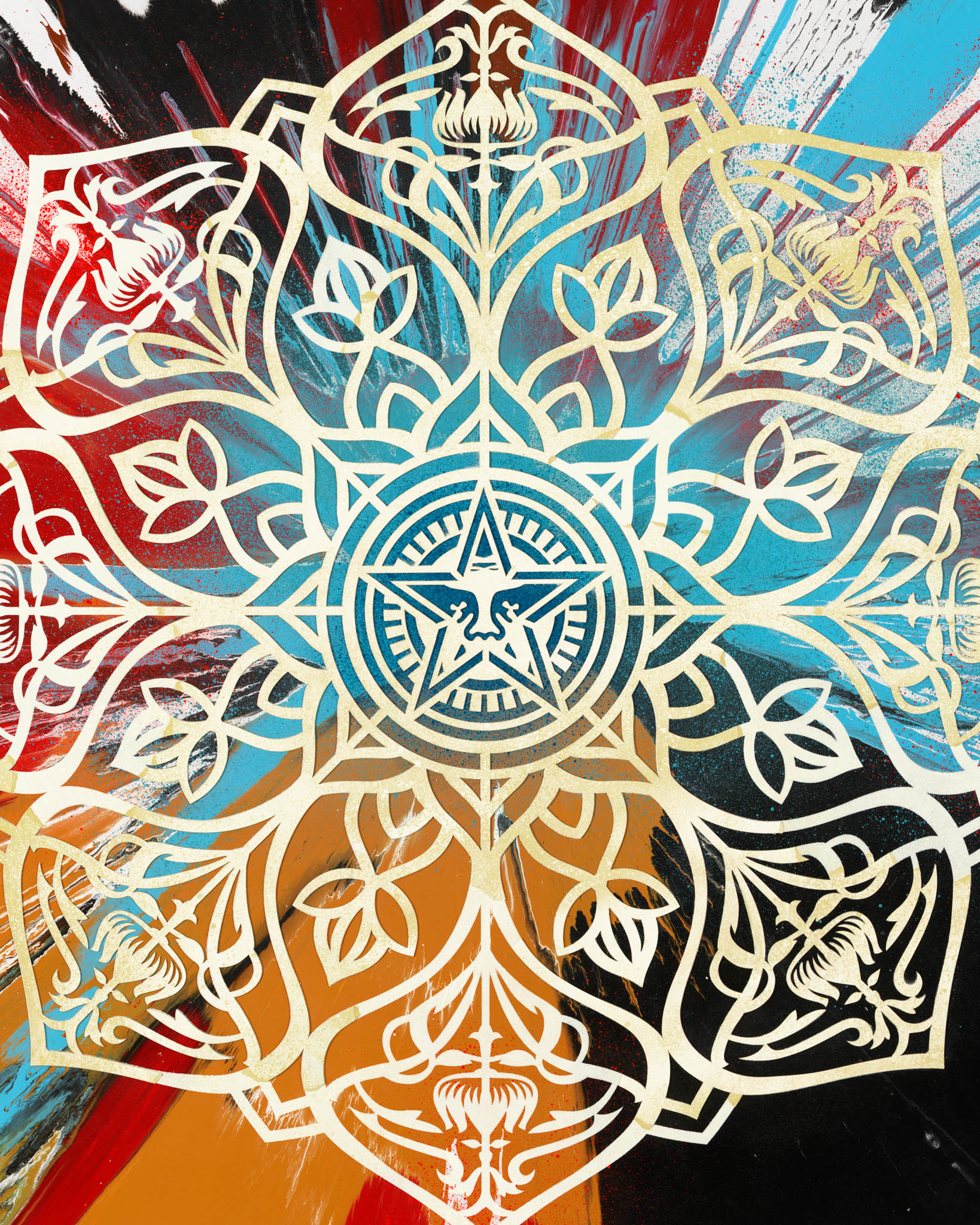 Beautiful Controlling Ornate Mandala 3 Spin Painting image #2