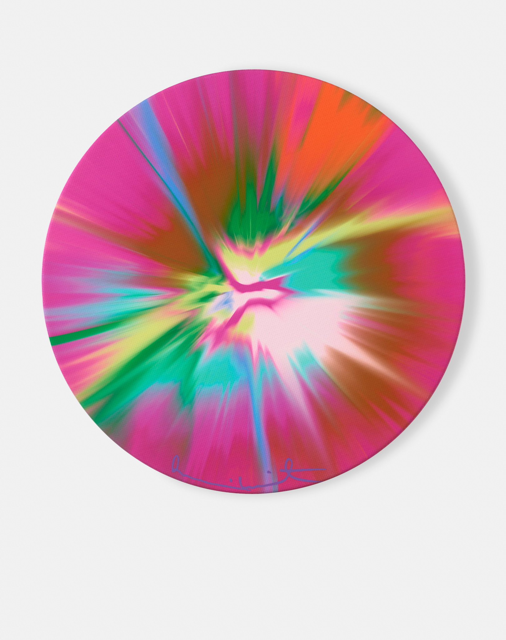 Beautiful, How Exquisitely Delicious, Longsuffering But Ardent, Undismayed, Undistributed, Pure And Brave Helter Skelter Painting image #1 main image