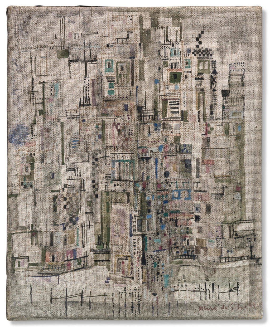City Composition. Image courtesy of Christie's