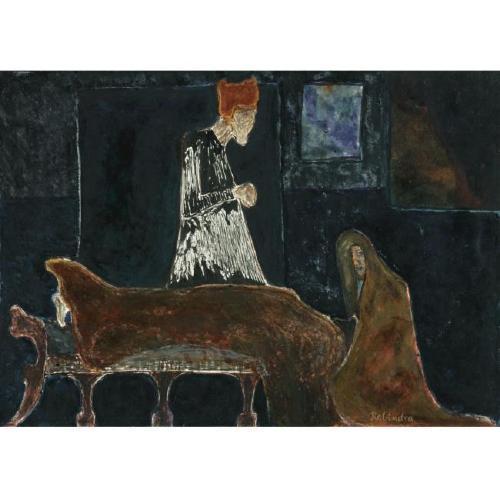 Death Scene (Undated). Sold for $285,400 in 2008. Image courtesy of Sotheby's
