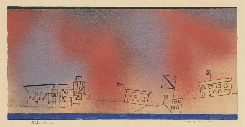 Festtag im Winter (Winter Holiday). Image courtesy of Sotheby's