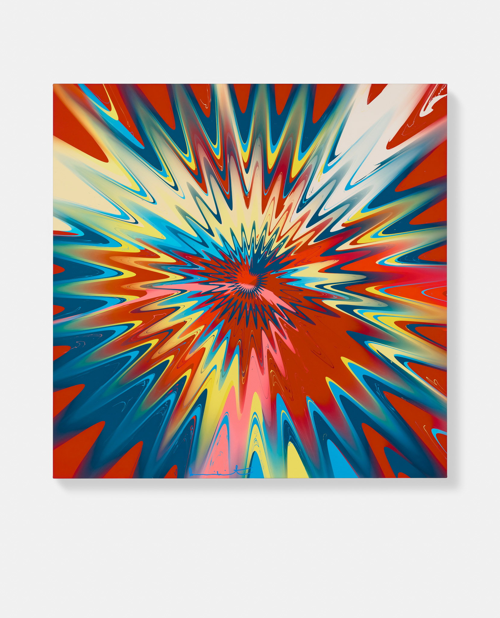 Beautiful, Extra Delicately Trained, Unaccommodating, Even Uncreated, Great And Universal Implosion Painting image #1 main image