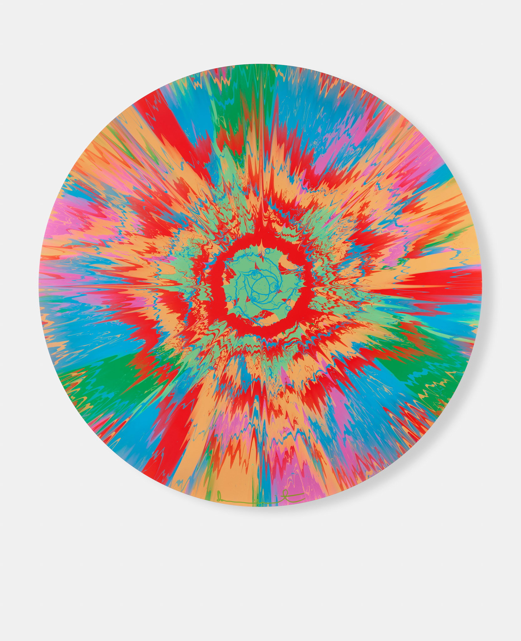 Beautiful, Intensified, Truly Beneficent, Self Assured Galaxy Painting image #1 main image