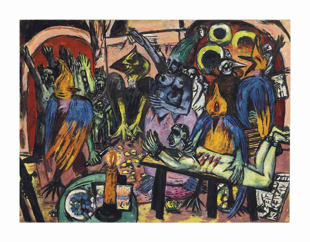 Hölle Der Vögel. Image courtesy of Christie's