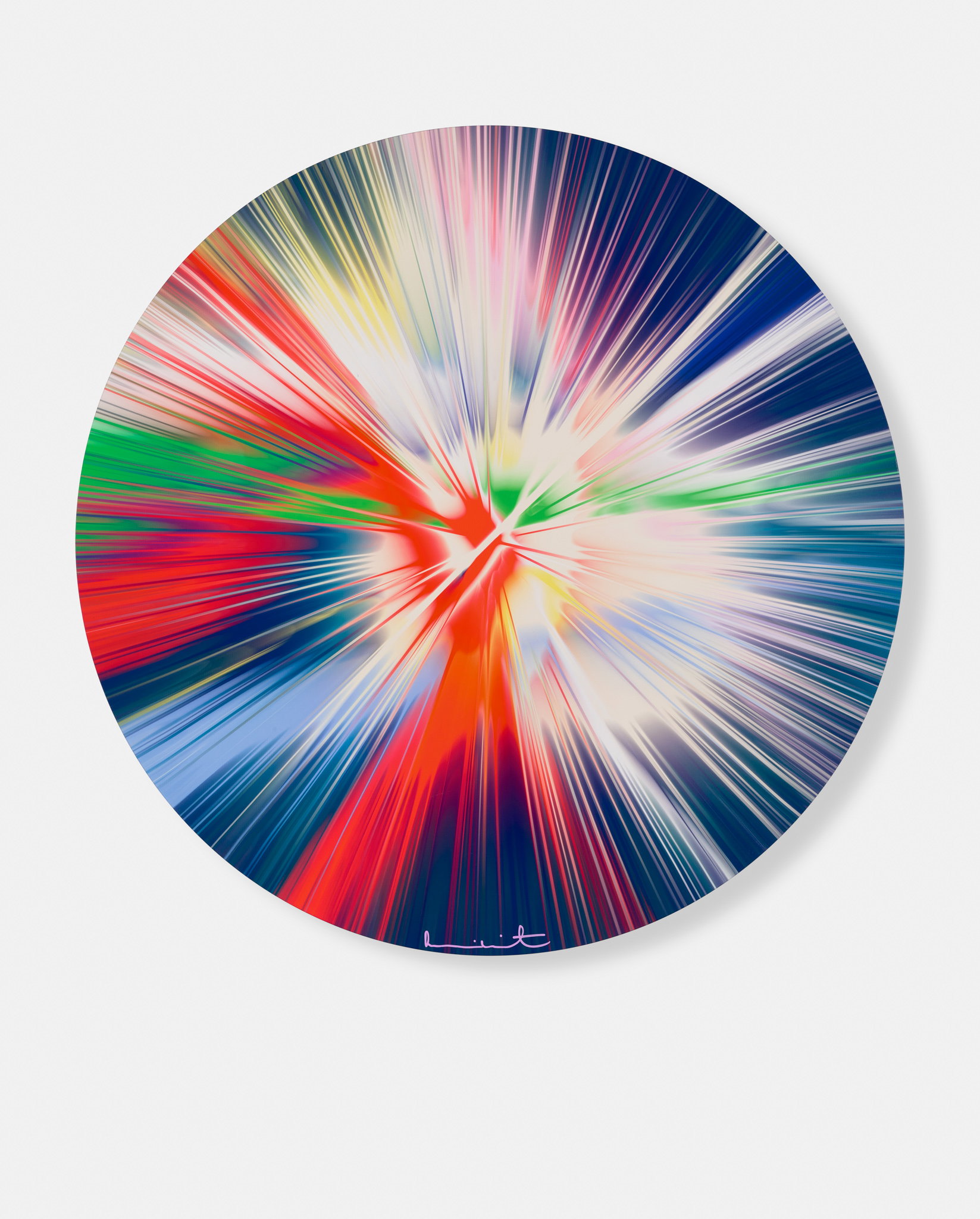 Beautiful, Seemingly Great, Pure And Benevolent Tourbillon Painting image #1 main image