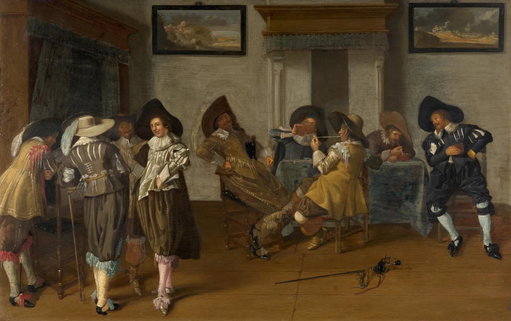 Dirck Hals Work Heads to Auction