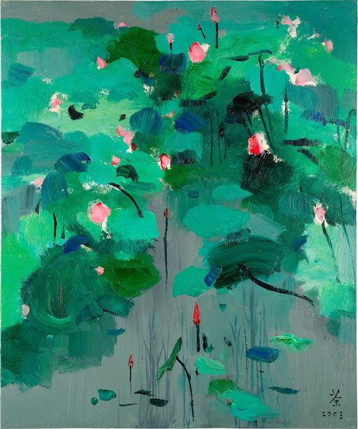Wu Guanzhong Work Heads to Auction