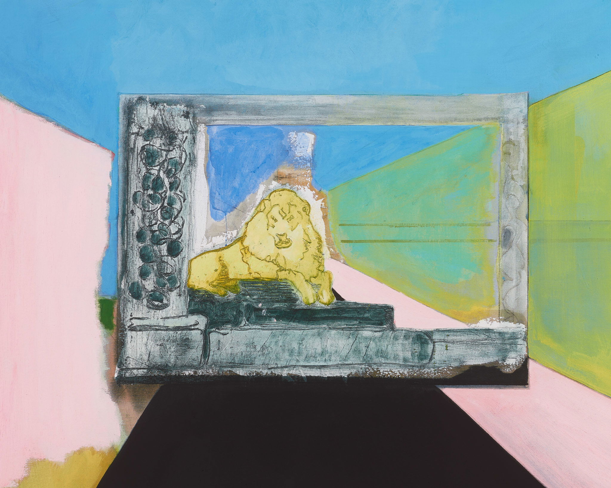 Lion in the Road (Large) image #2